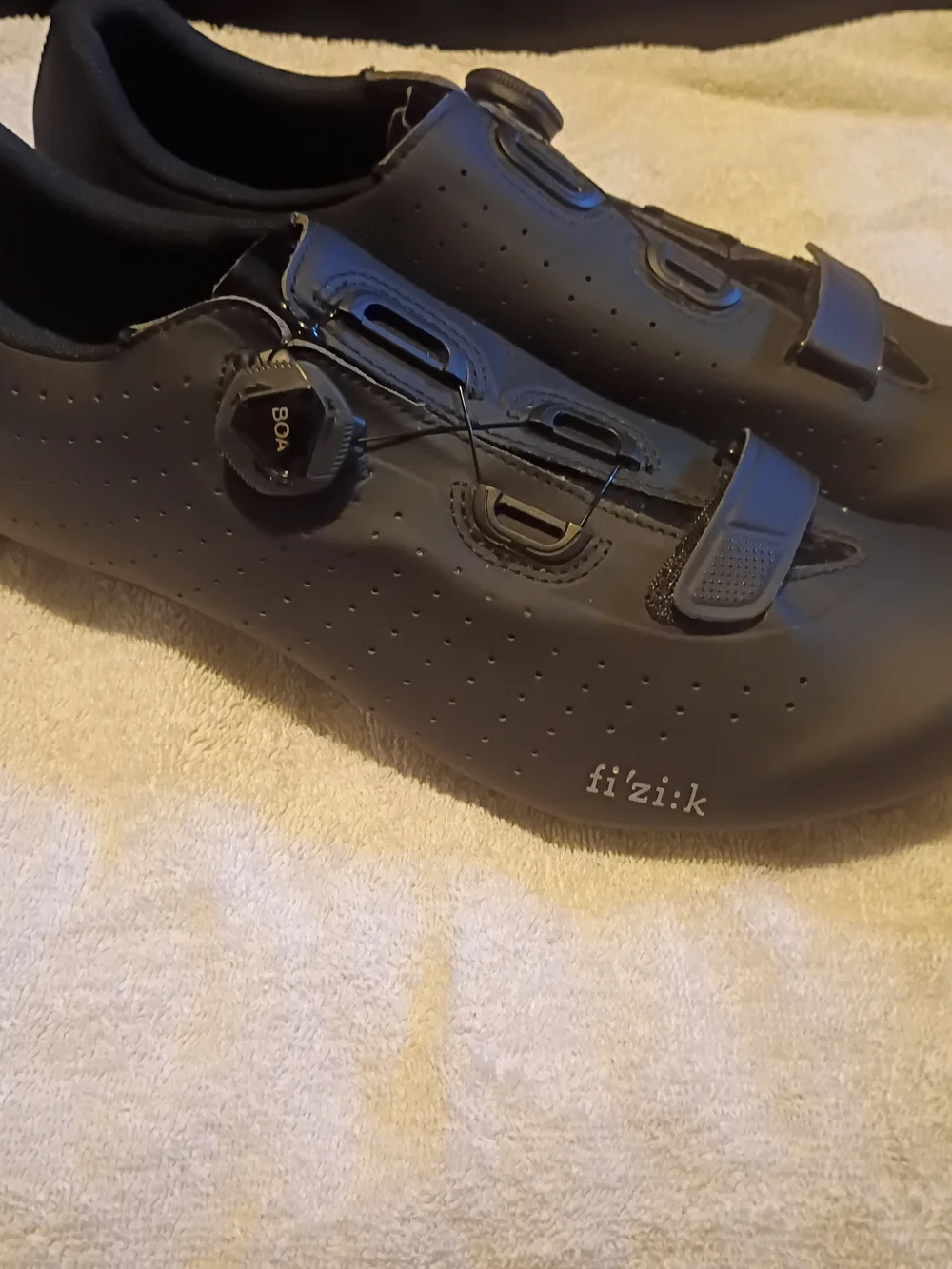 Fizik Tempo Overcurve R5 Mens Cycling Shoes BOA Black Size US 11.5 NEW